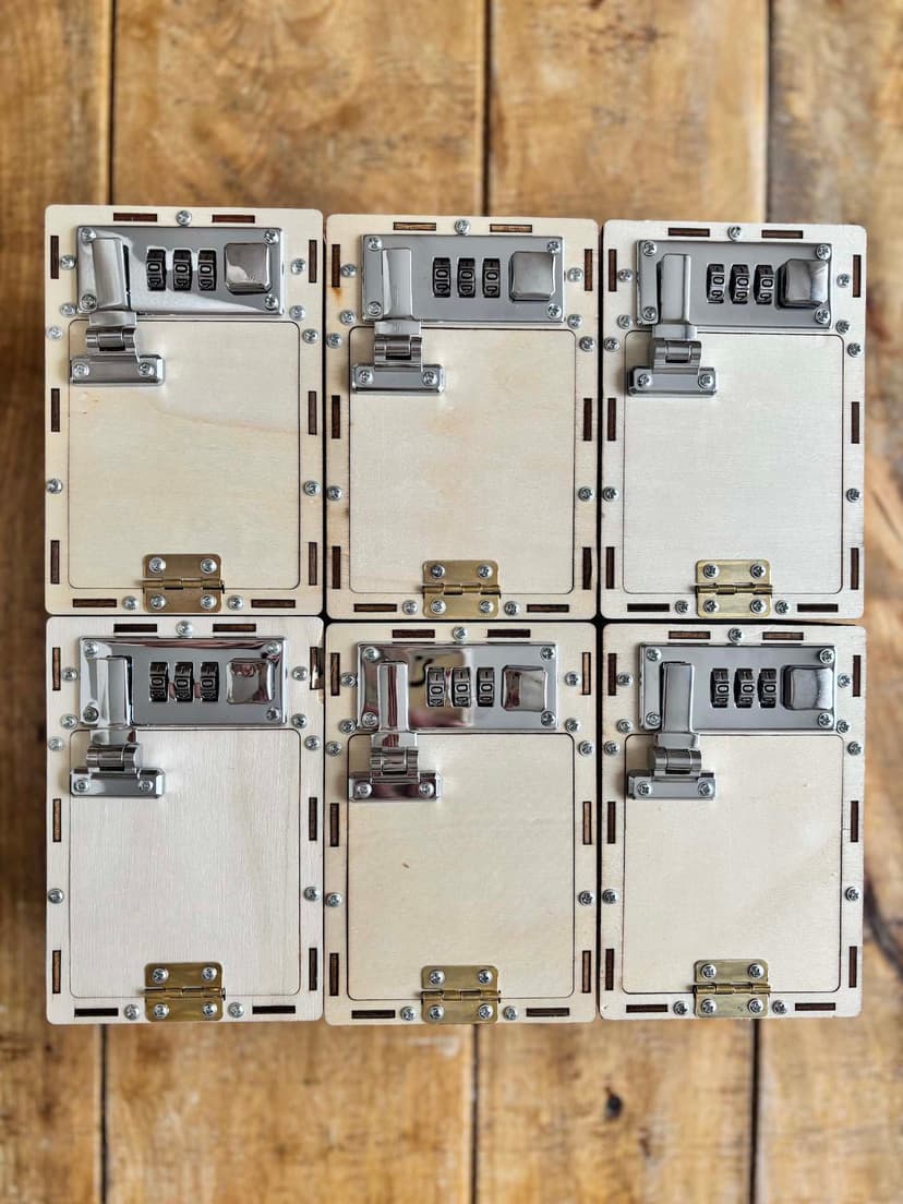 Puzzle boxes selection process